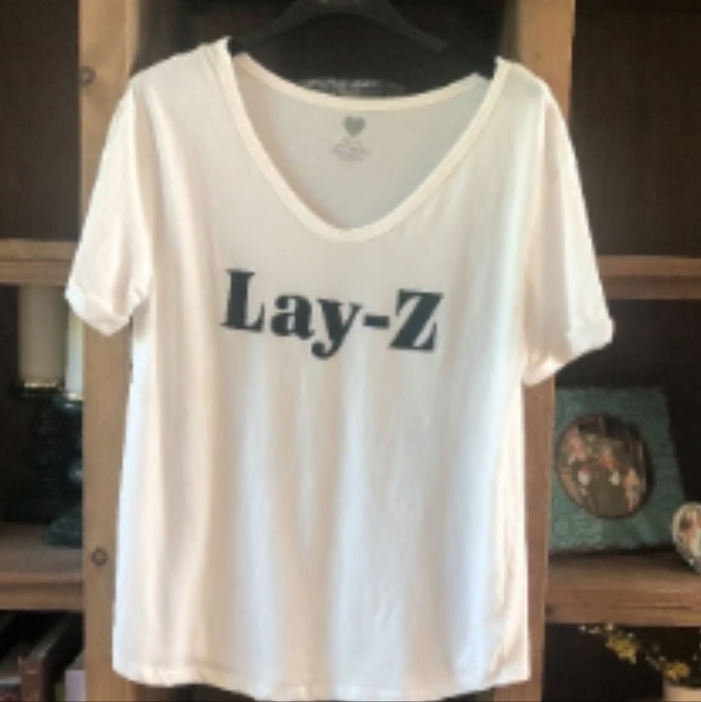 NWT Women's Lay-Z 2KUHL V-neck Top - Picture 4 of 6